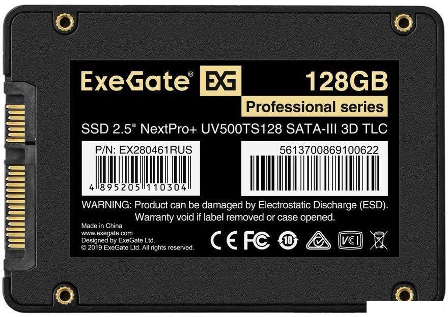 SSD ExeGate NextPro+ UV500TS128 128GB EX280461RUS