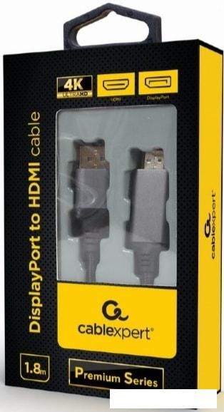 Кабель Cablexpert CC-DP-HDMI-4K-6