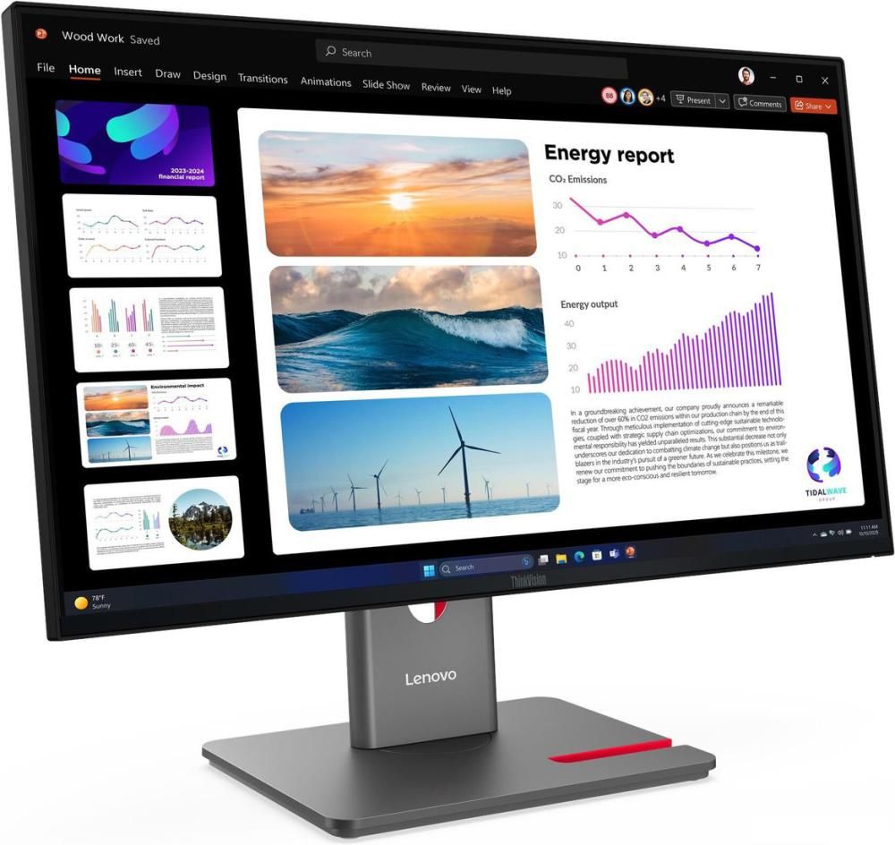 Монитор Lenovo ThinkVision P27Q-40 64A7GAT6EU
