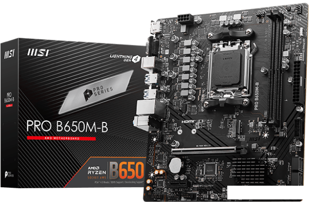 Материнская плата MSI Pro B650M-B