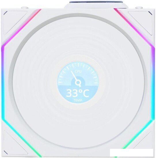Вентилятор для корпуса Lian Li Uni Fan TL 120 Wireless Reverse 12RTLLCD1W1W G99.12RTLLCD1W1W.R0