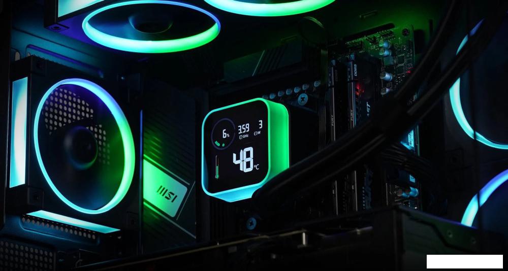 Система жидкостного охлаждения для процессора DeepCool LQ360 Ultra ARGB R-LQ360-BKASMC-G-1