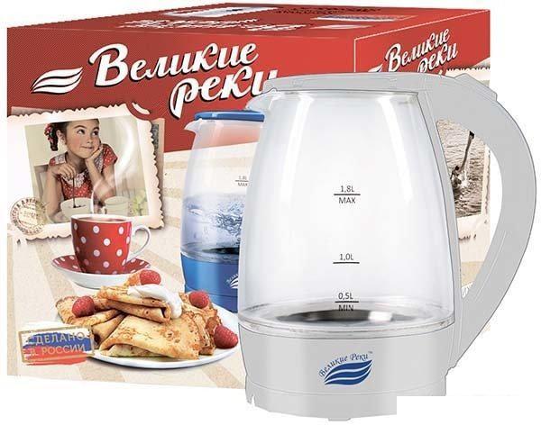 Электрический чайник Великие Реки Дон-1 (белый)