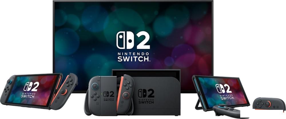 Игровая приставка Nintendo Switch 2 (Mario Kart World Bundle)