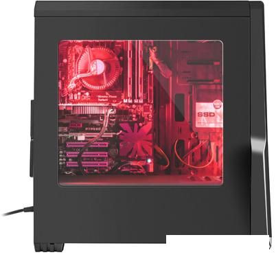 Корпус Genesis Titan 800 (красная подсветка)