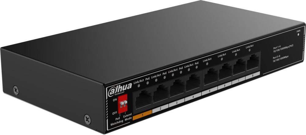 Неуправляемый коммутатор Dahua DH-SG1008LP