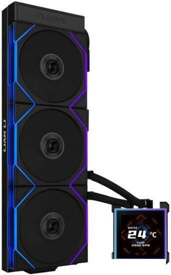 Система жидкостного охлаждения для процессора Lian Li HydroShift II LCD-S 360TL G89.GHS2LCDS36TB.R0
