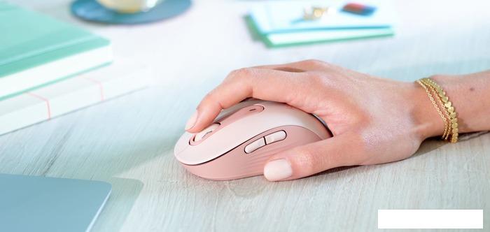 Мышь Logitech Signature M650 (светло-розовый)