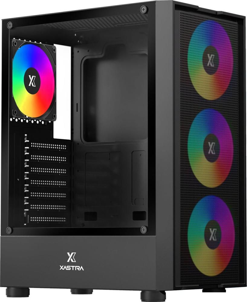 Корпус XASTRA A301 4FRGB (черный)