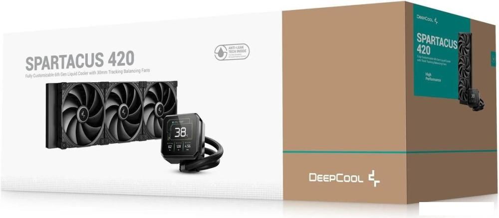 Система жидкостного охлаждения для процессора DeepCool Spartacus 420 R-SPT420-BKDSMP-G-1