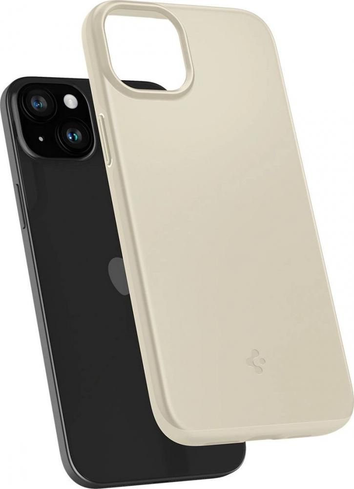 Чехол для телефона Spigen Thin Fit для iPhone 15 ACS06782 (бежевый)