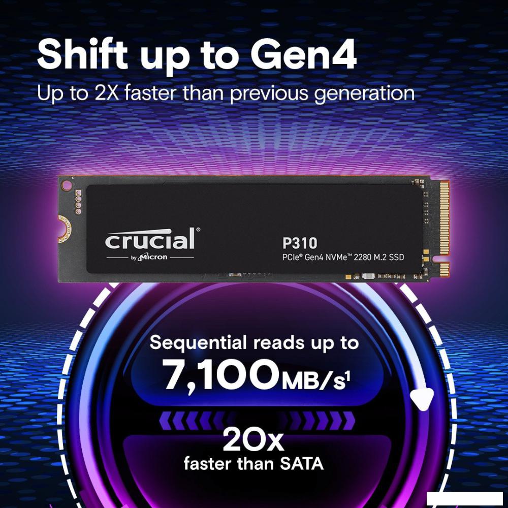 SSD Crucial P310 500GB CT500P310SSD8