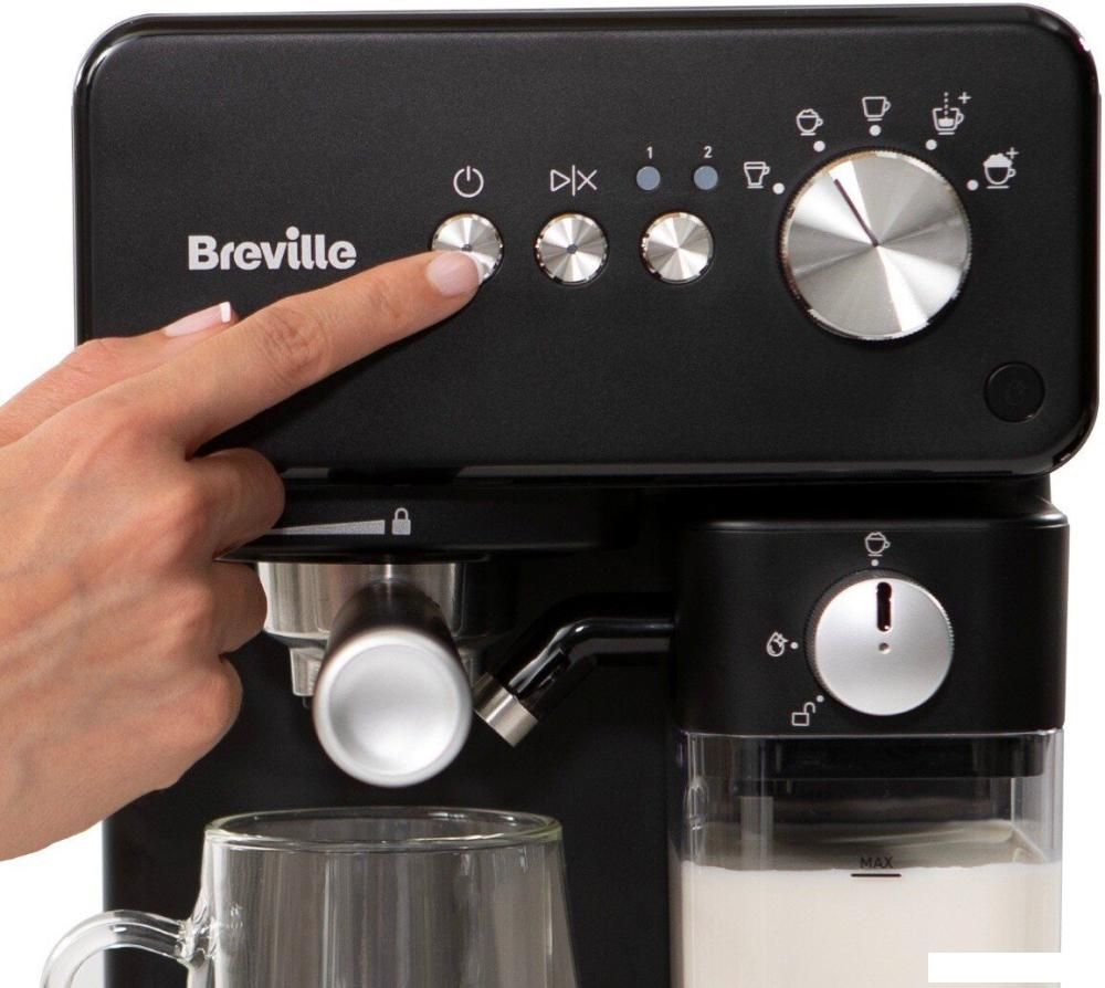 Рожковая кофеварка Breville Prima Latte Compact VCF183X