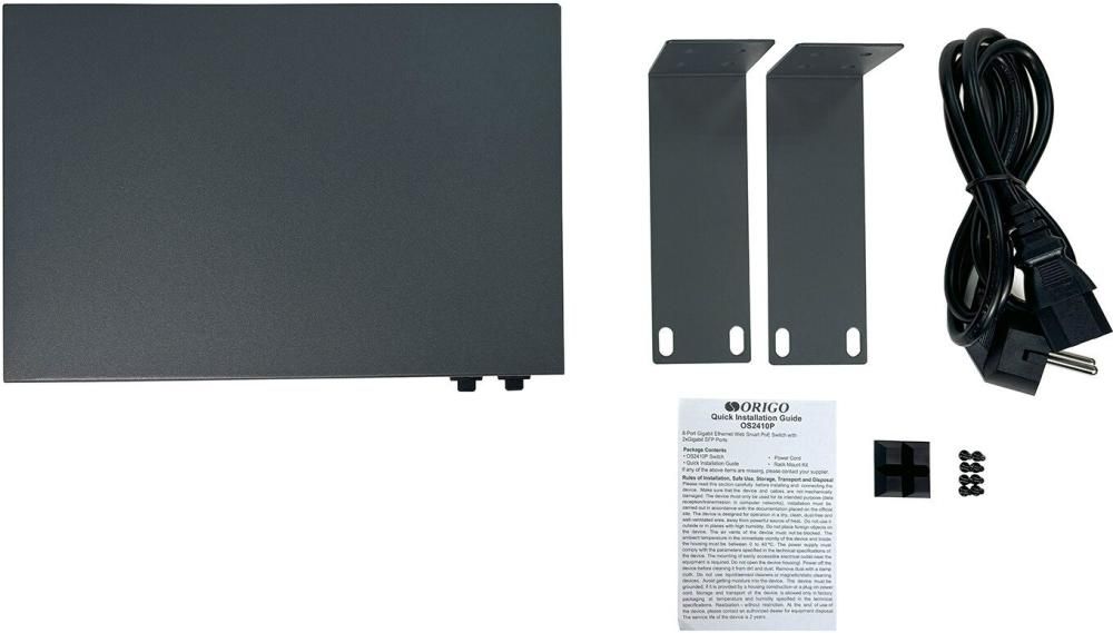 Управляемый коммутатор 2-го уровня Origo OS2410P/120W/A1A