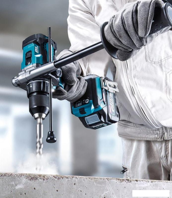 Ударная дрель-шуруповерт Makita HP001GD201 (с 2-мя АКБ, кейс)