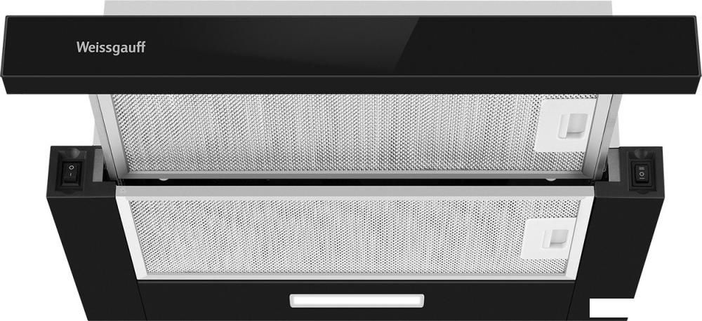 Вытяжки Weissgauff TEL 500 Black Glass