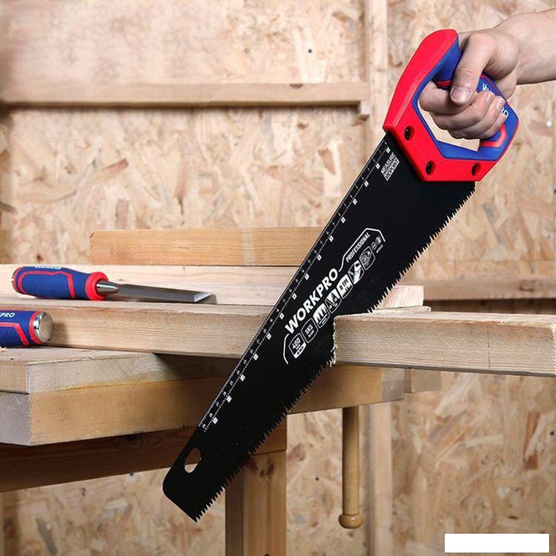 Ножовка Workpro 450мм WP215041