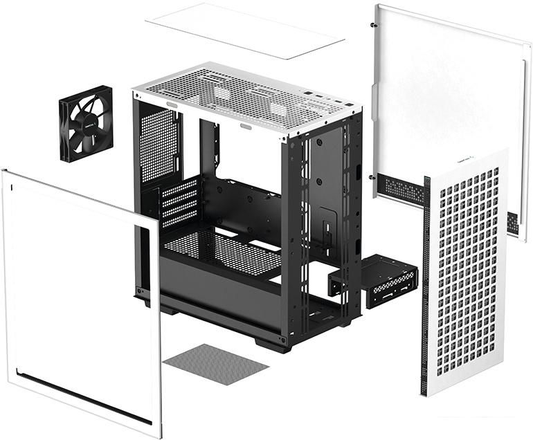 Корпус DeepCool CH370 WH R-CH370-WHNAM1-G-1
