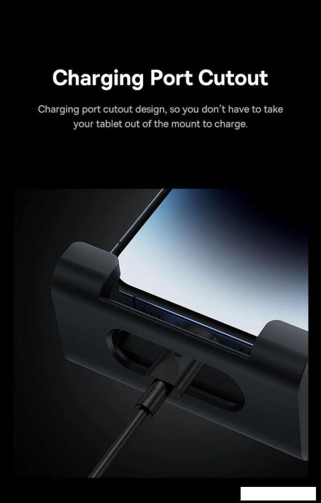 Держатель для планшета Baseus JoyRide Pro Backseat Car Mount SUTQ000001 (черный)