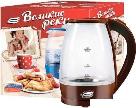 Электрический чайник Великие Реки Дон-1 (коричневый)