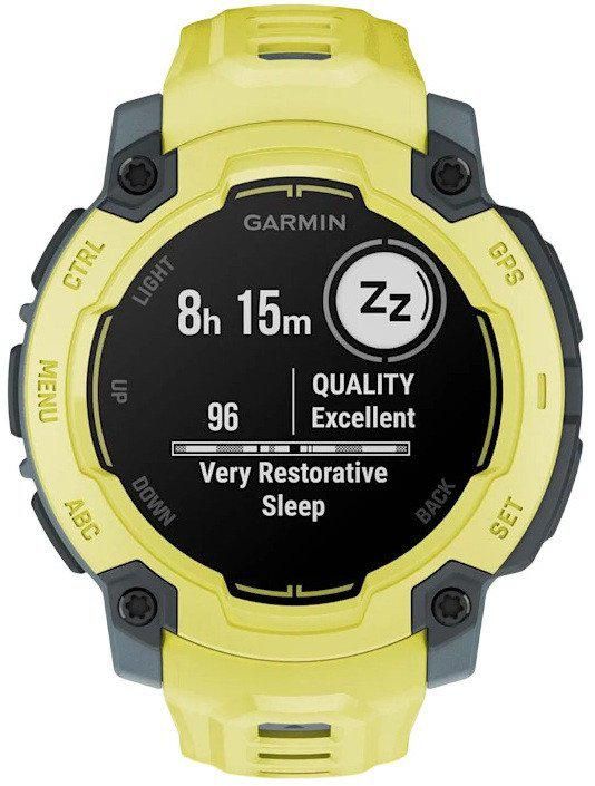 Умные часы Garmin Instinct E 45 мм (электрик лайм)