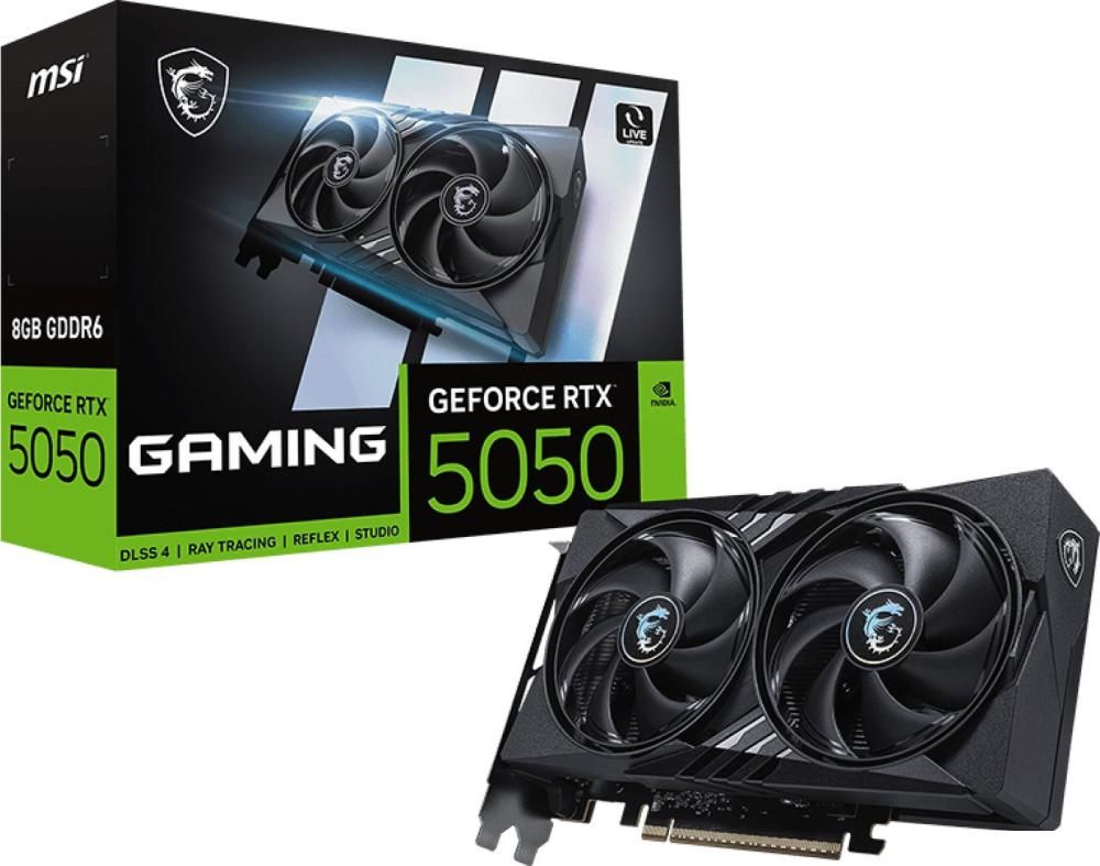 Видеокарта MSI GeForce RTX 5050 8G Gaming