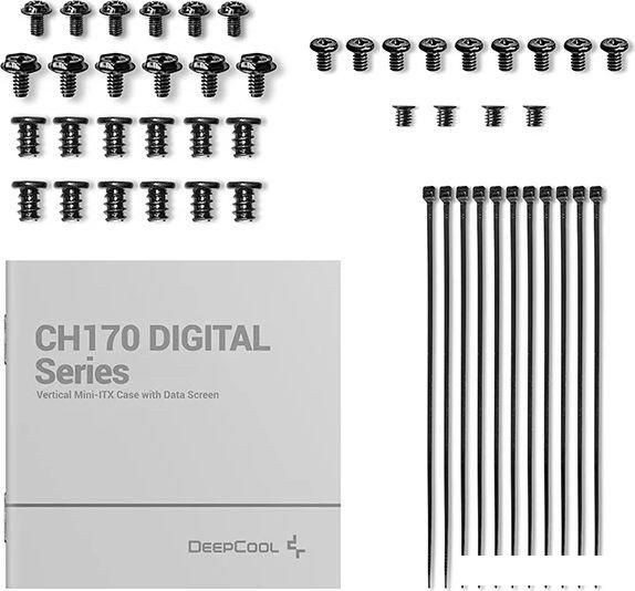 Корпус DeepCool CH170 Digital R-CH170-BKNPI0D-G-1