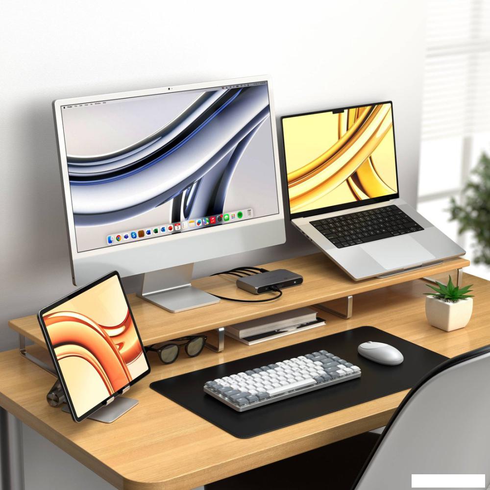 Клавиатура Satechi SM1 Slim (светло-серый)