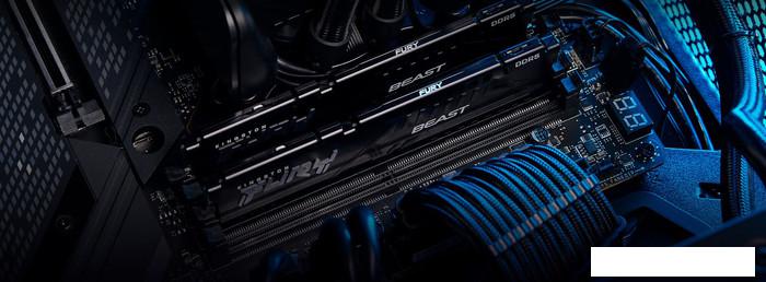 Оперативная память Kingston FURY Beast 2x32ГБ DDR5 6400 МГц KF564C32BBEK2-64