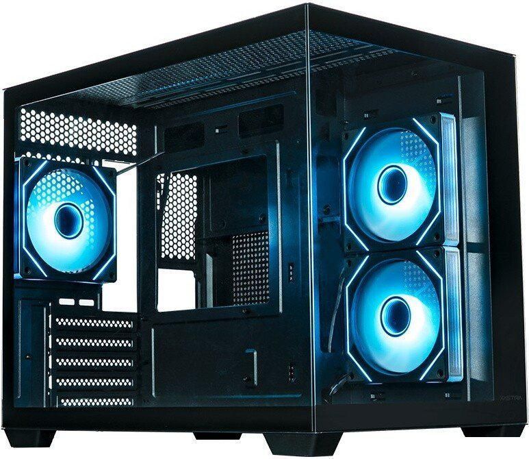 Корпус XASTRA QW500M 3ARGB-C10-UC (черный)