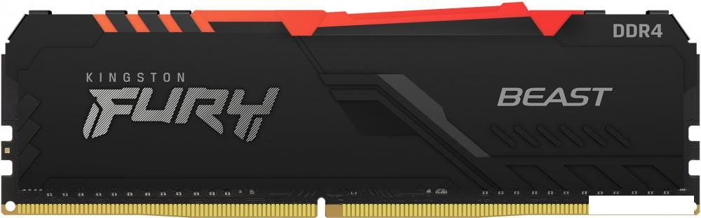 Оперативная память Kingston FURY Beast RGB 2x32ГБ DDR4 3200 МГц KF432C16BB2AK2/64