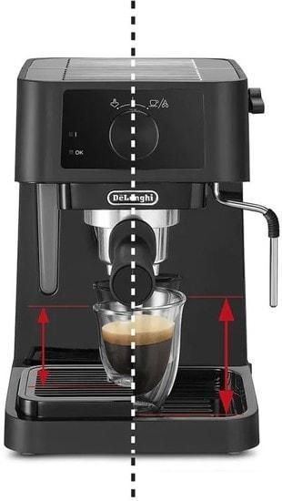 Рожковая кофеварка DeLonghi Stilosa EC230.BK