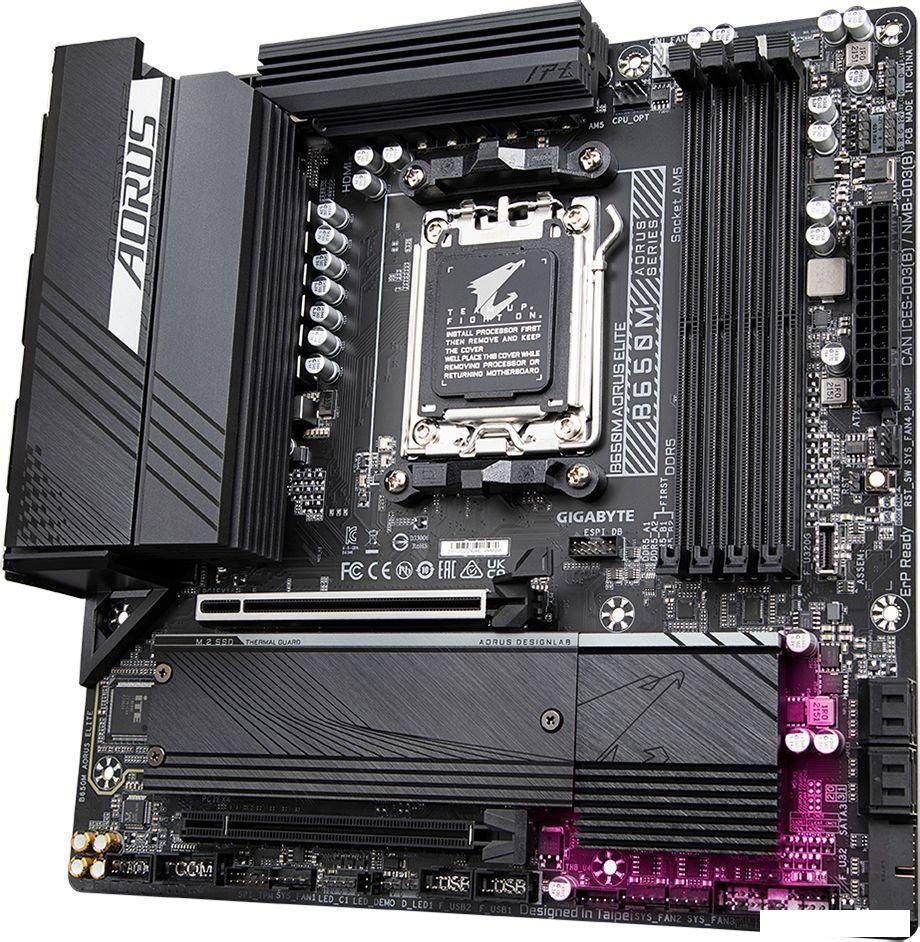 Материнская плата Gigabyte B650M Aorus Elite (rev. 1.0)