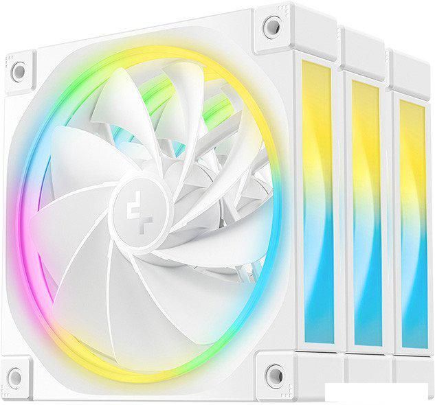 Комплект вентиляторов для корпуса DeepCool FL12R WH-3 IN 1 R-FL12R-WHAPN3-G