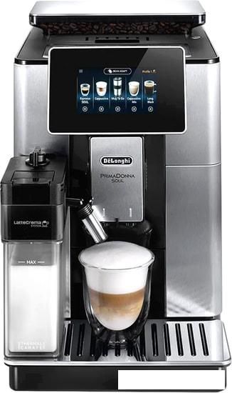 Кофемашина DeLonghi PrimaDonna Soul ECAM 610.74.MB