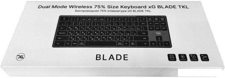 Клавиатура xGhost Blade TKL Space Grey