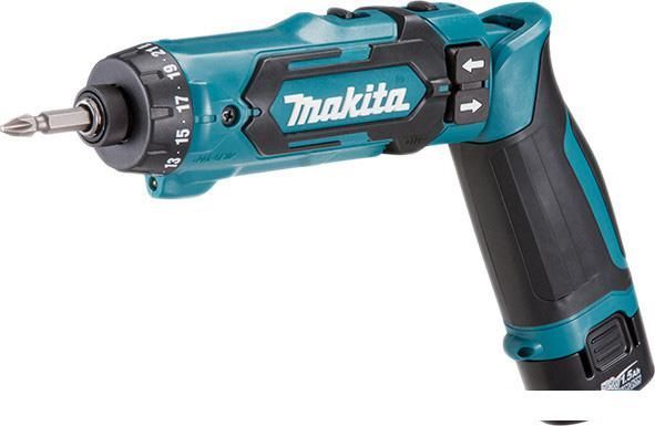 Электроотвертка Makita DF012DSE (с 2-мя АКБ, кейс)