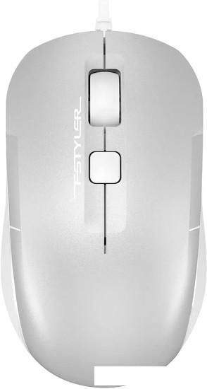 Мышь A4Tech Fstyler FM26S (серебристый)