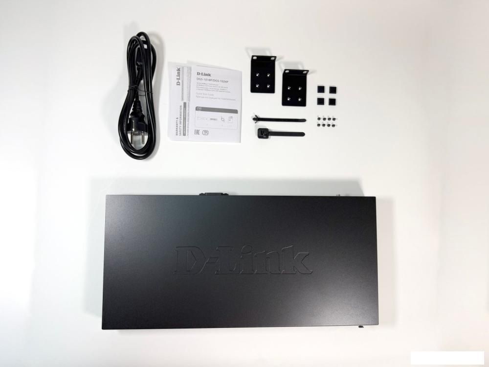 Неуправляемый коммутатор D-Link DGS-1018P/B1A