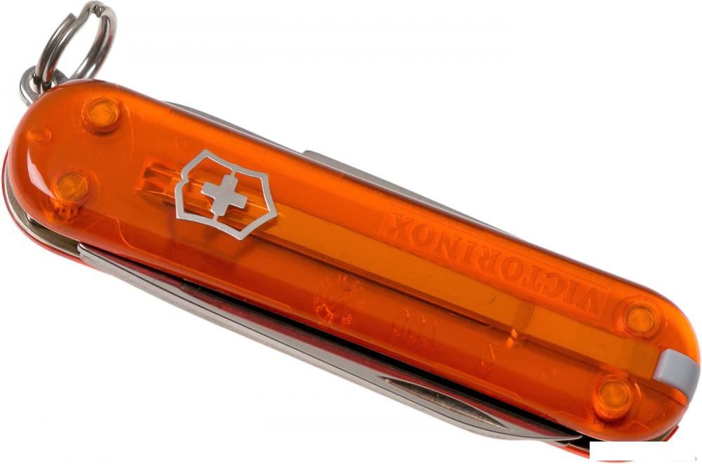 Мультитул Victorinox Classic SD Transparent (оранжевый)