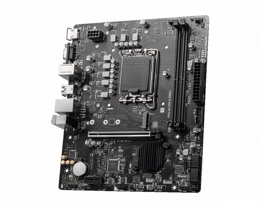Материнская плата MSI PRO H610M-E DDR4