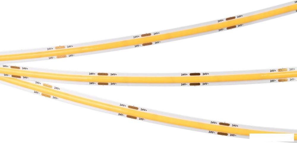 Светодиодная лента COB Arlight 8W/m 320LED/m CSPSMD холодный белый 5M COB-X320-8mm 24V White6000 039020