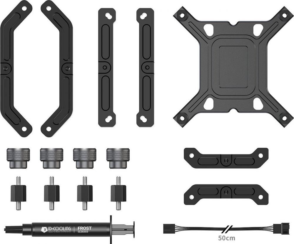 Жидкостное охлаждение для процессора ID-Cooling DX360 Max Black