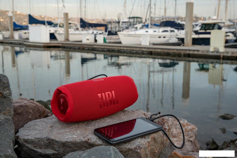 Беспроводная колонка JBL Charge 5 (синий)