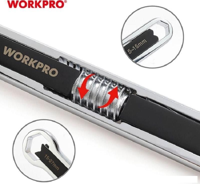 Ключ разводной Workpro WP272016