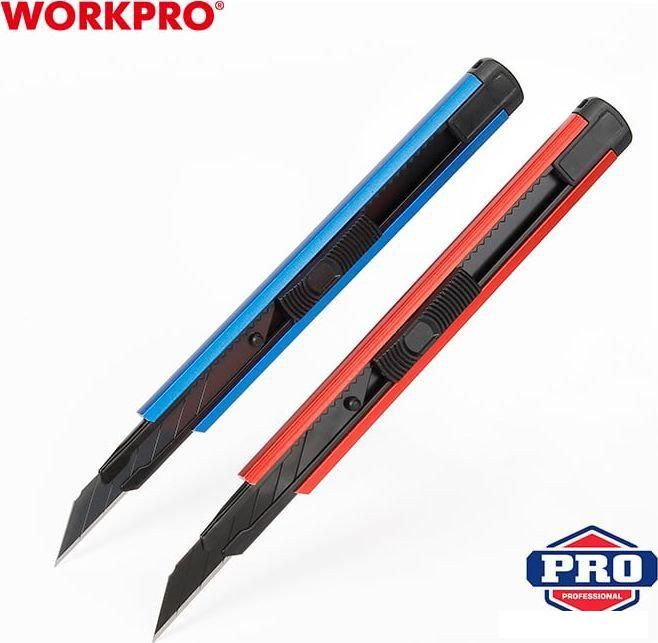 Нож строительный Workpro WP212012