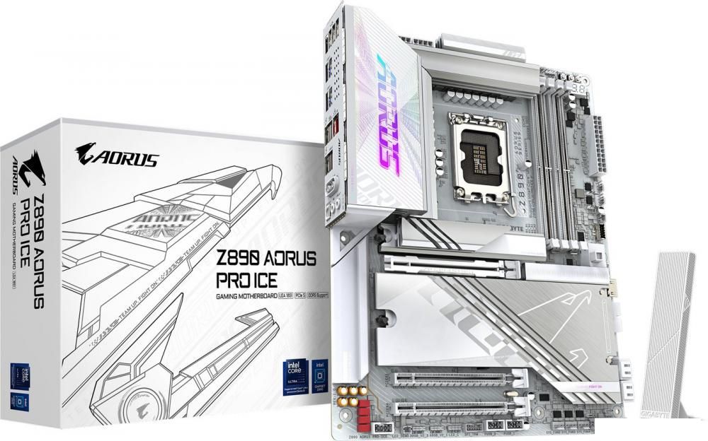 Материнская плата Gigabyte Z890 Aorus Pro Ice