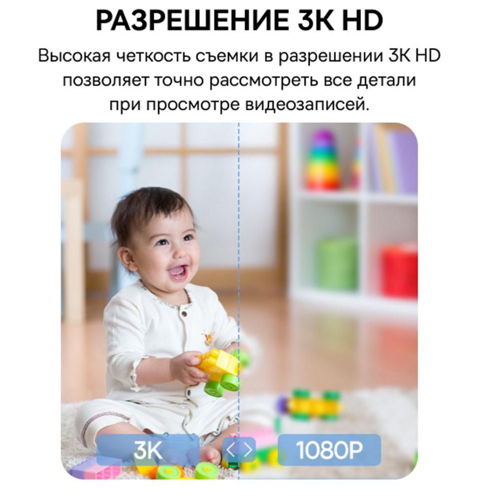 IP-камера Baseus Security P1 3K White
