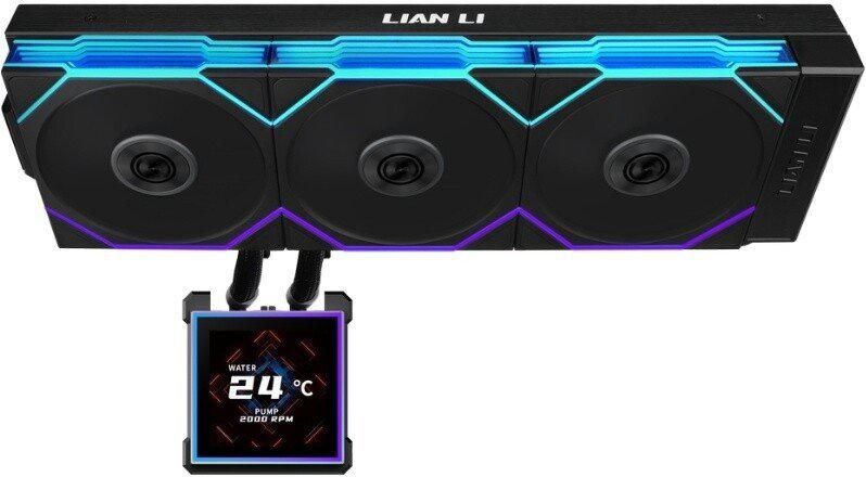 Система жидкостного охлаждения для процессора Lian Li HydroShift II LCD-S 360TL G89.GHS2LCDS36TB.R0