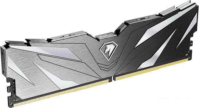 Оперативная память Netac Shadow II Black 8ГБ DDR4 2666МГц NTSWD4P26SP-08K